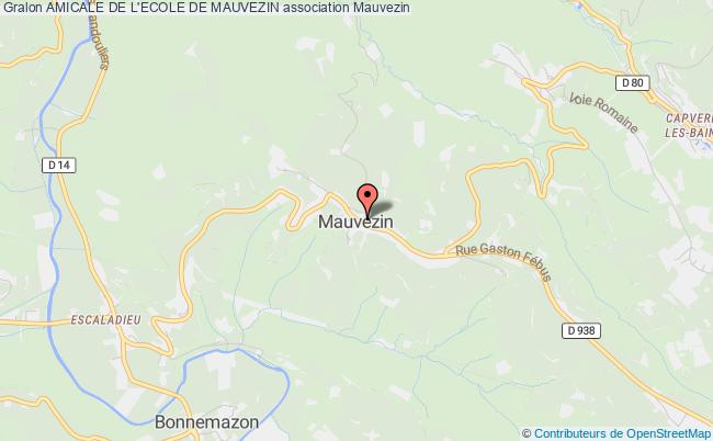 plan association Amicale De L'ecole De Mauvezin Mauvezin