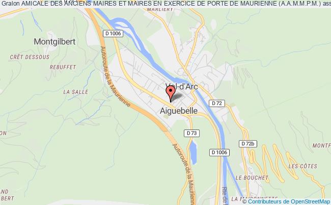 plan association Amicale Des Anciens Maires Et Maires En Exercice De Porte De Maurienne (a.a.m.m.p.m.) Val d'Arc