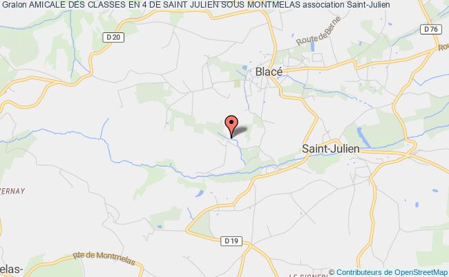 AMICALE DES CLASSES EN 4 DE SAINT JULIEN SOUS MONTMELAS