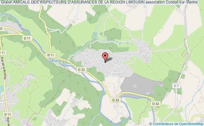 plan association Amicale Des Inspecteurs D'assurances De La Region Limousin Condat-sur-Vienne