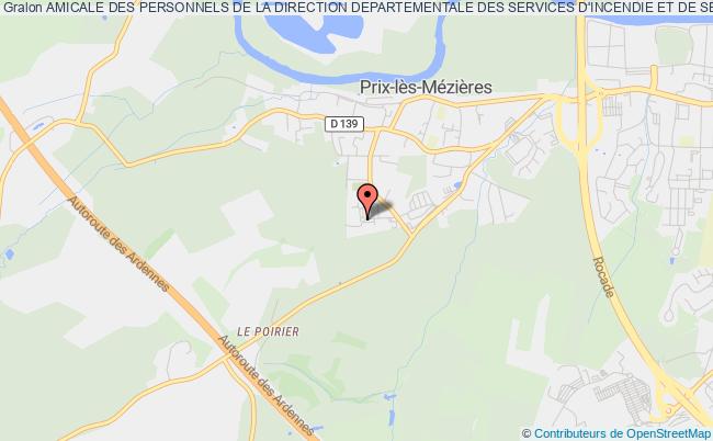 AMICALE DES PERSONNELS DE LA DIRECTION DEPARTEMENTALE DES SERVICES D'INCENDIE ET DE SECOURS DES ARDENNES