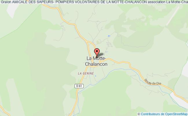 AMICALE DES SAPEURS- POMPIERS VOLONTAIRES DE LA MOTTE-CHALANCON