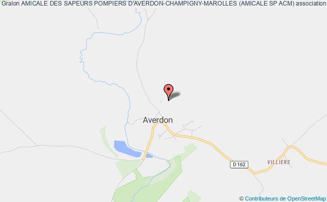plan association Amicale Des Sapeurs Pompiers D'averdon-champigny-marolles (amicale Sp Acm) Averdon