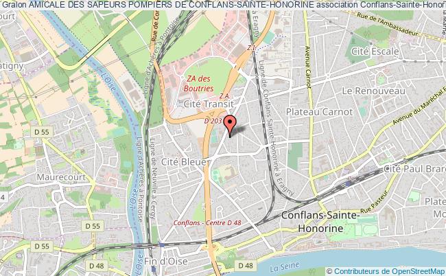 plan association Amicale Des Sapeurs Pompiers De Conflans-sainte-honorine Conflans-Sainte-Honorine