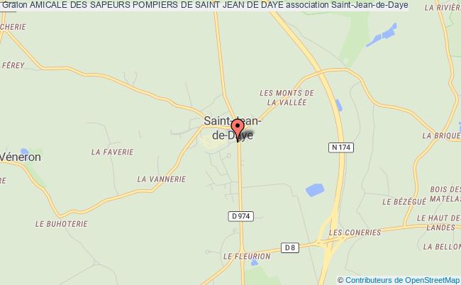 plan association Amicale Des Sapeurs Pompiers De Saint Jean De Daye Saint-Jean-de-Daye