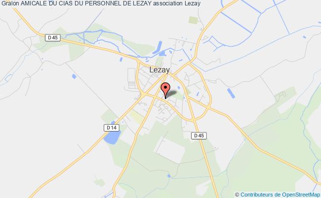 plan association Amicale Du Cias Du Personnel De Lezay Lezay