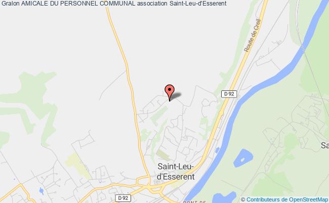 plan association Amicale Du Personnel Communal Saint-Leu-d'Esserent