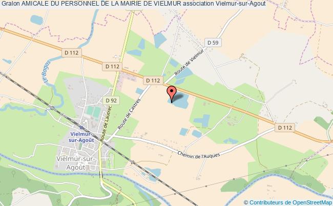 plan association Amicale Du Personnel De La Mairie De Vielmur Vielmur-sur-Agout