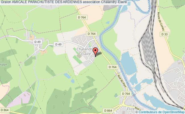 plan association Amicale Parachutiste Des Ardennes Chalandry-Elaire