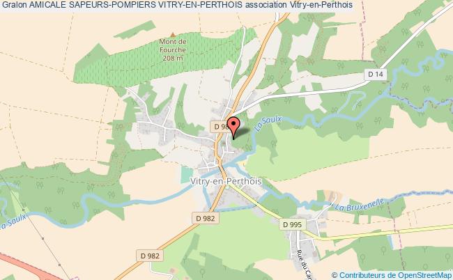 plan association Amicale Sapeurs-pompiers Vitry-en-perthois Vitry-en-Perthois
