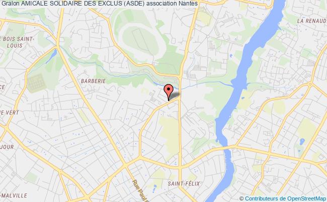plan association Amicale Solidaire Des Exclus (asde) Nantes