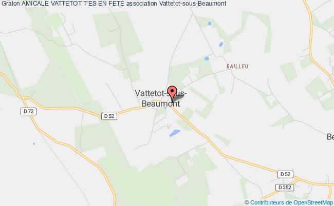 plan association Amicale Vattetot T'es En Fete Vattetot-sous-Beaumont