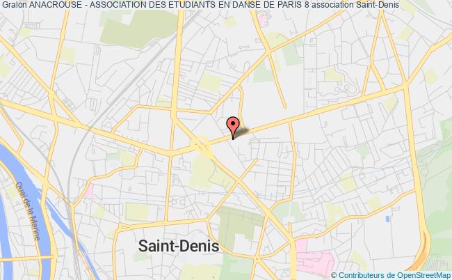 ANACROUSE - ASSOCIATION DES ETUDIANTS EN DANSE DE PARIS 8