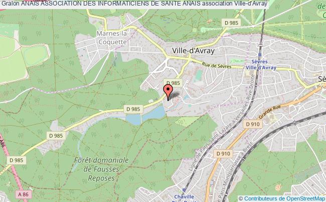 plan association Anais Association Des Informaticiens De Sante Anais Ville-d'Avray