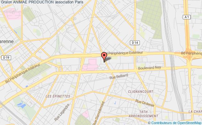 plan association Animae Production PARIS