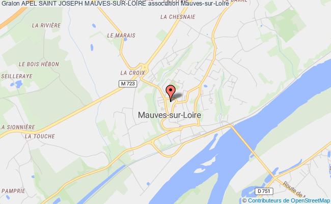 plan association Apel Saint Joseph Mauves-sur-loire Mauves-sur-Loire