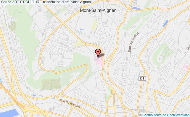 plan association Art Et Culture Mont-Saint-Aignan