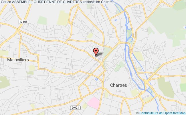 plan association AssemblÉe ChrÉtienne De Chartres Chartres