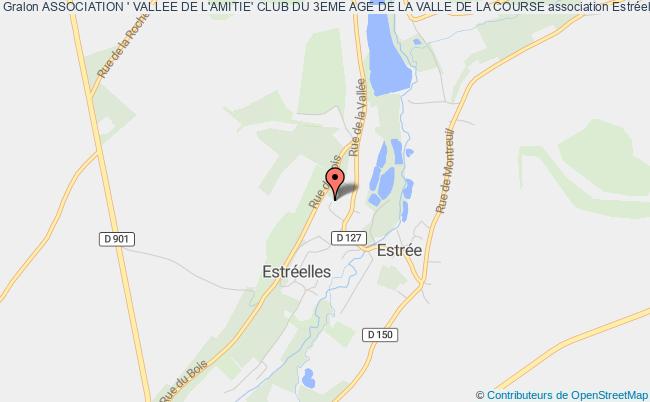 plan association Association ' Vallee De L'amitie' Club Du 3eme Age De La Valle De La Course Estréelles