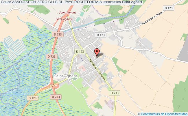 plan association Association' Aero-club Du Pays Rochefortais' Saint-Agnant