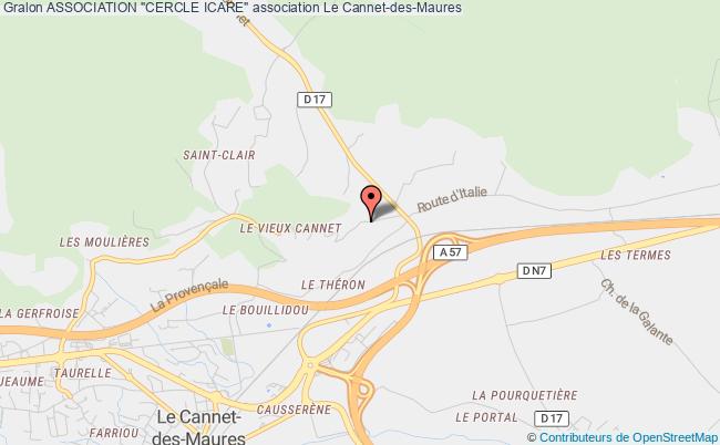 plan association Association "cercle Icare" Le    Cannet-des-Maures