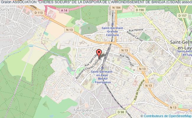 plan association Association "cheres Soeurs" De La Diaspora De L'arrondissement De Bandja (csdab) Saint-Germain-en-Laye