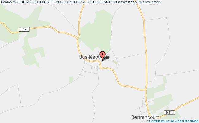 ASSOCIATION "HIER ET AUJOURD'HUI" À BUS-LES-ARTOIS