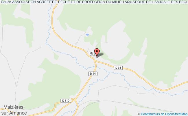 ASSOCIATION AGREEE DE PECHE ET DE PROTECTION DU MILIEU AQUATIQUE DE L'AMICALE DES PECHEURS DE L'AMANCE