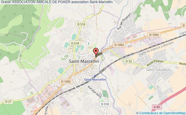 plan association Association Amicale De Poker Saint-Marcellin