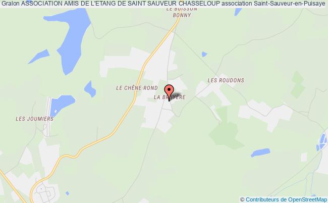 plan association Association Amis De L'etang De Saint Sauveur Chasseloup Saint-Sauveur-en-Puisaye