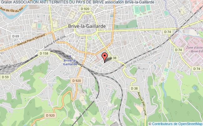 plan association Association Anti Termites Du Pays De Brive Brive-la-Gaillarde