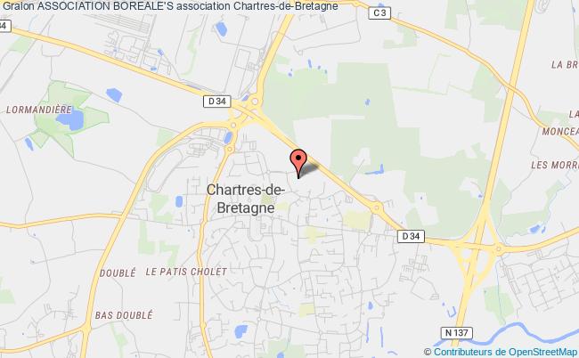 plan association Association Boreale's Chartres-de-Bretagne