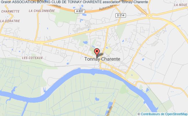 plan association Association Boxing Club De Tonnay Charente Tonnay-Charente