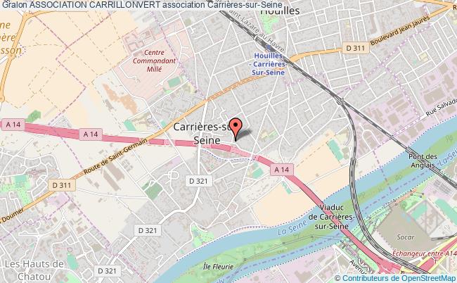 plan association Association Carrillonvert Carrières-sur-Seine