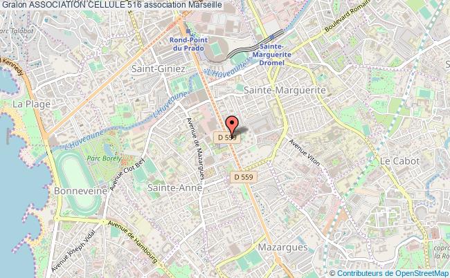 plan association Association Cellule 516 Marseille