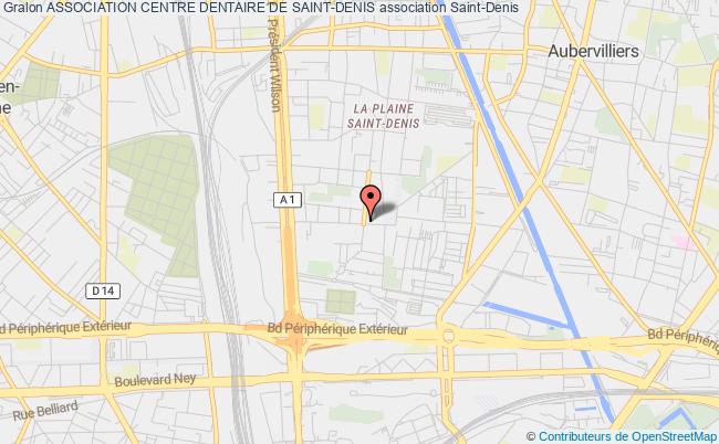 plan association Association Centre Dentaire De Saint-denis Saint-Denis