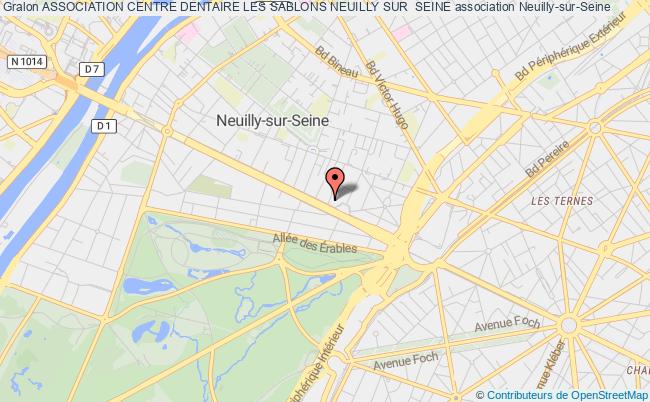 plan association Association Centre Dentaire Les Sablons Neuilly Sur  Seine Neuilly-sur-Seine