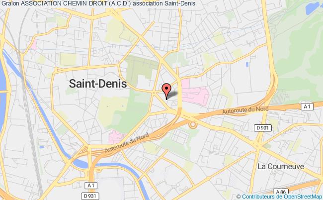 plan association Association Chemin Droit (a.c.d.) Saint-Denis