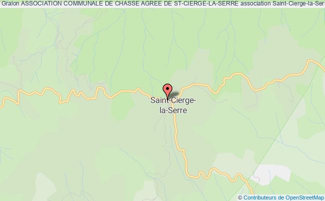 ASSOCIATION COMMUNALE DE CHASSE AGREE DE ST-CIERGE-LA-SERRE