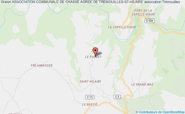 ASSOCIATION COMMUNALE DE CHASSE AGREE DE TREMOUILLES-ST-HILAIRE