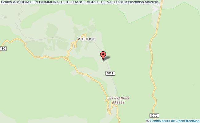 ASSOCIATION COMMUNALE DE CHASSE AGREE DE VALOUSE