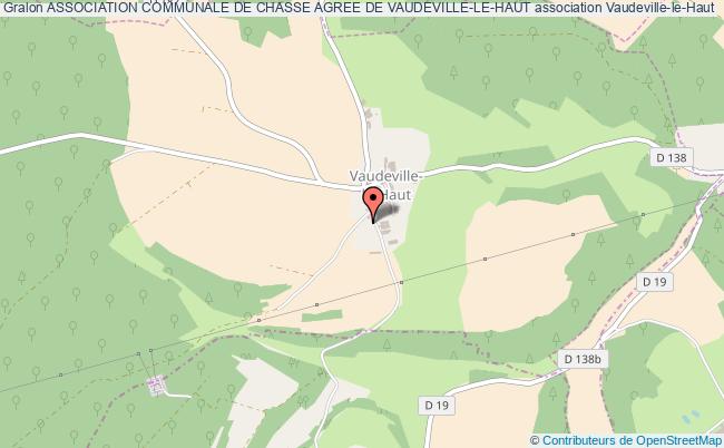 ASSOCIATION COMMUNALE DE CHASSE AGREE DE VAUDEVILLE-LE-HAUT