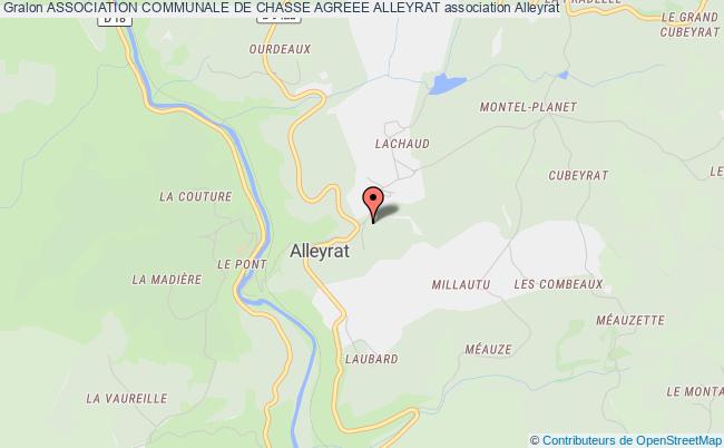 ASSOCIATION COMMUNALE DE CHASSE AGREEE ALLEYRAT