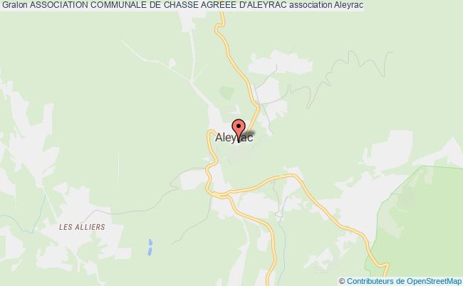 ASSOCIATION COMMUNALE DE CHASSE AGREEE D'ALEYRAC
