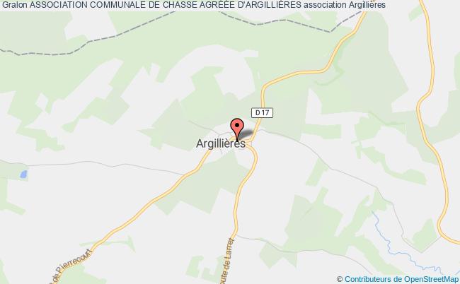 ASSOCIATION COMMUNALE DE CHASSE AGRÉÉE D'ARGILLIÈRES