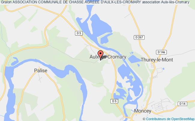 ASSOCIATION COMMUNALE DE CHASSE AGREEE D'AULX-LES-CROMARY