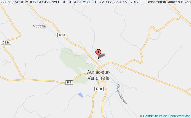 plan association Association Communale De Chasse Agreee D'auriac-sur-vendinelle Auriac-sur-Vendinelle