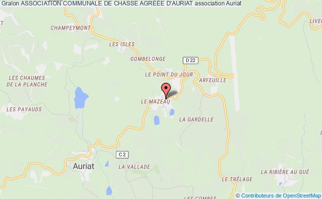 ASSOCIATION COMMUNALE DE CHASSE AGRÉÉE D'AURIAT