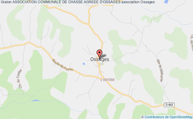 ASSOCIATION COMMUNALE DE CHASSE AGREEE D'OSSAGES