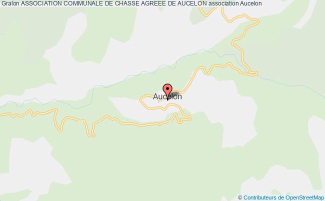 ASSOCIATION COMMUNALE DE CHASSE AGREEE DE AUCELON